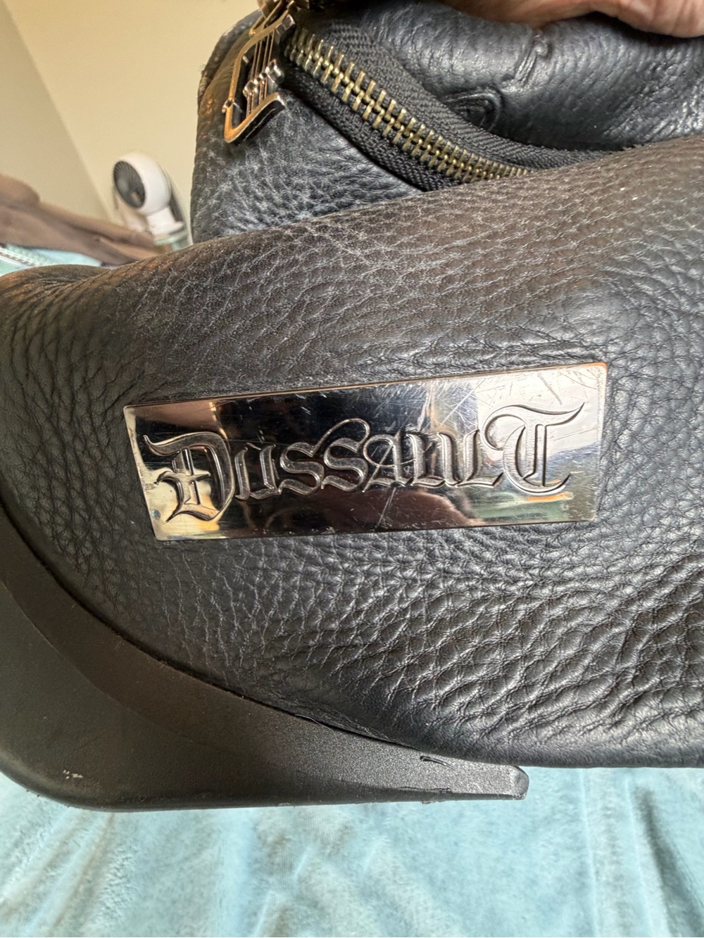 Gene Simmons Dussault leather bag